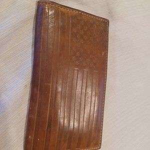 Cody James Leather Rodeo American Flag Wallet